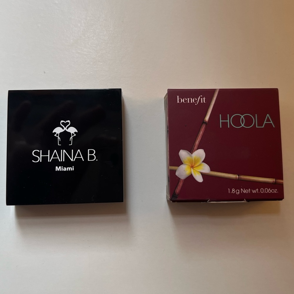Benefit Hoola Matte Bronzer & Shaina B Miami Eyeshadow Duo